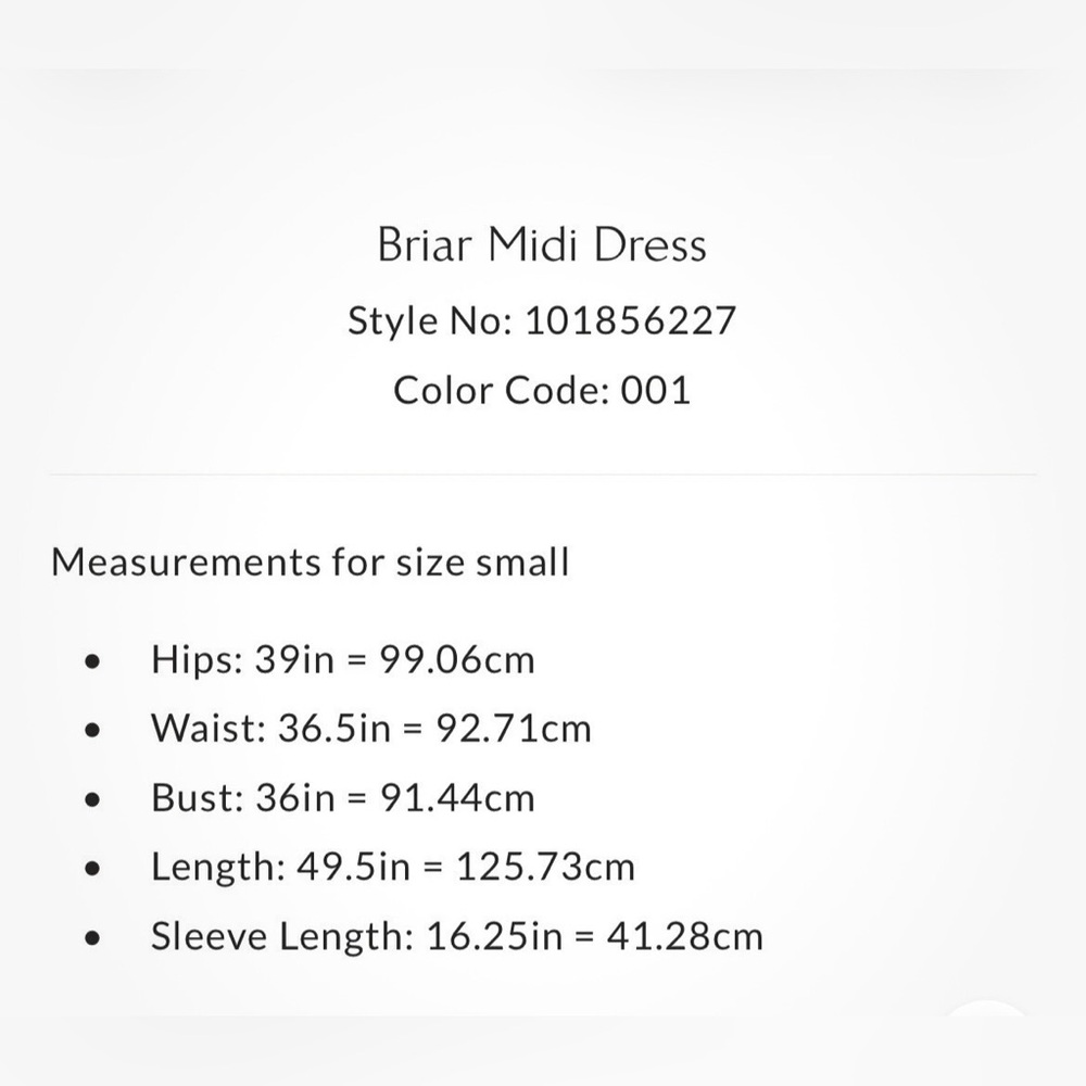 NEW FREE PEOPLE Briar Black Midi Dress, M - Picture 9 of 10